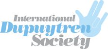 Логотип Международного общества контрактуры Дюпюитрена