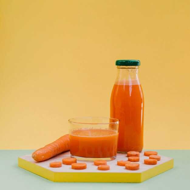 Морковный сок – богатый источник витаминов