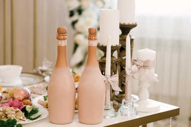 Оригинальное украшение бутылки шампанского на свадьбу: идеи и советы