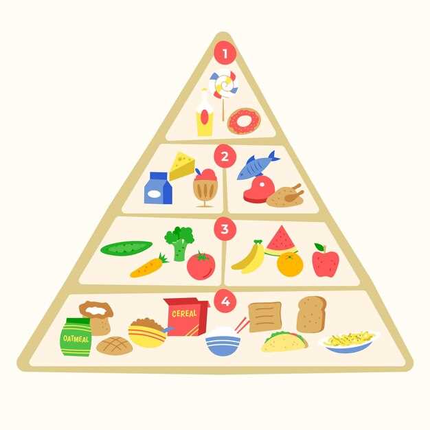 Пищевая пирамида для здорового питания